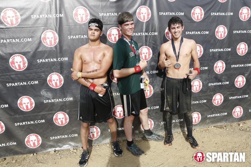 Hansen, Westbrooks and Payne all pose with their medals