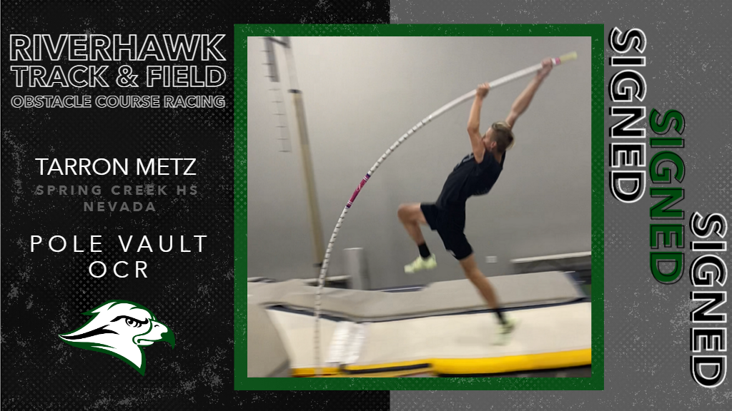 Tarron Metz Signs With RiverHawk Track & Field and OCR
