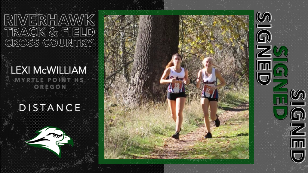 Lexi McWilliam Signs With RiverHawk Cross Country and Track & Field