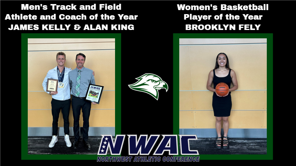 James Kelly, Brooklyn Fely, and Coach Alan King Honored at NWAC Banquet