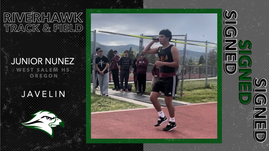 Junior Nunez Signs With RiverHawk Track and Field