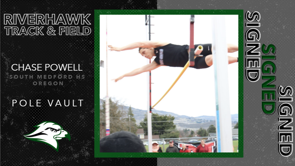 Chase Powell Has Committed to RiverHawk Track & Field