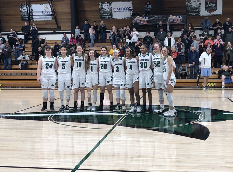Women's Basketball Caps Off Regular Season with a Win Over Clackamas, Now 29-0