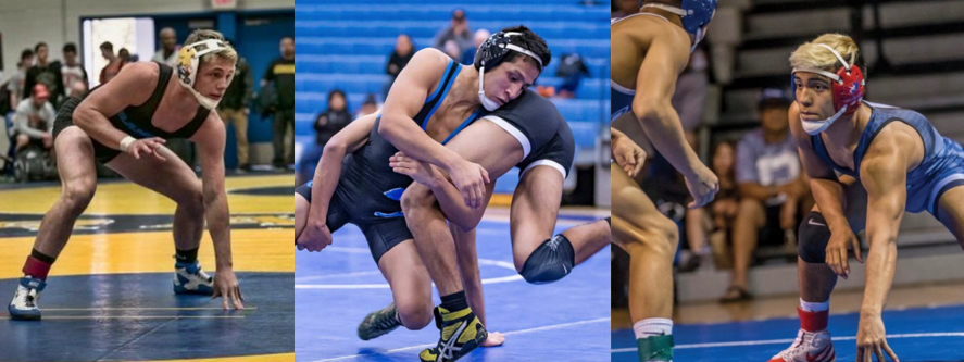 Men's Wrestling Signs Three