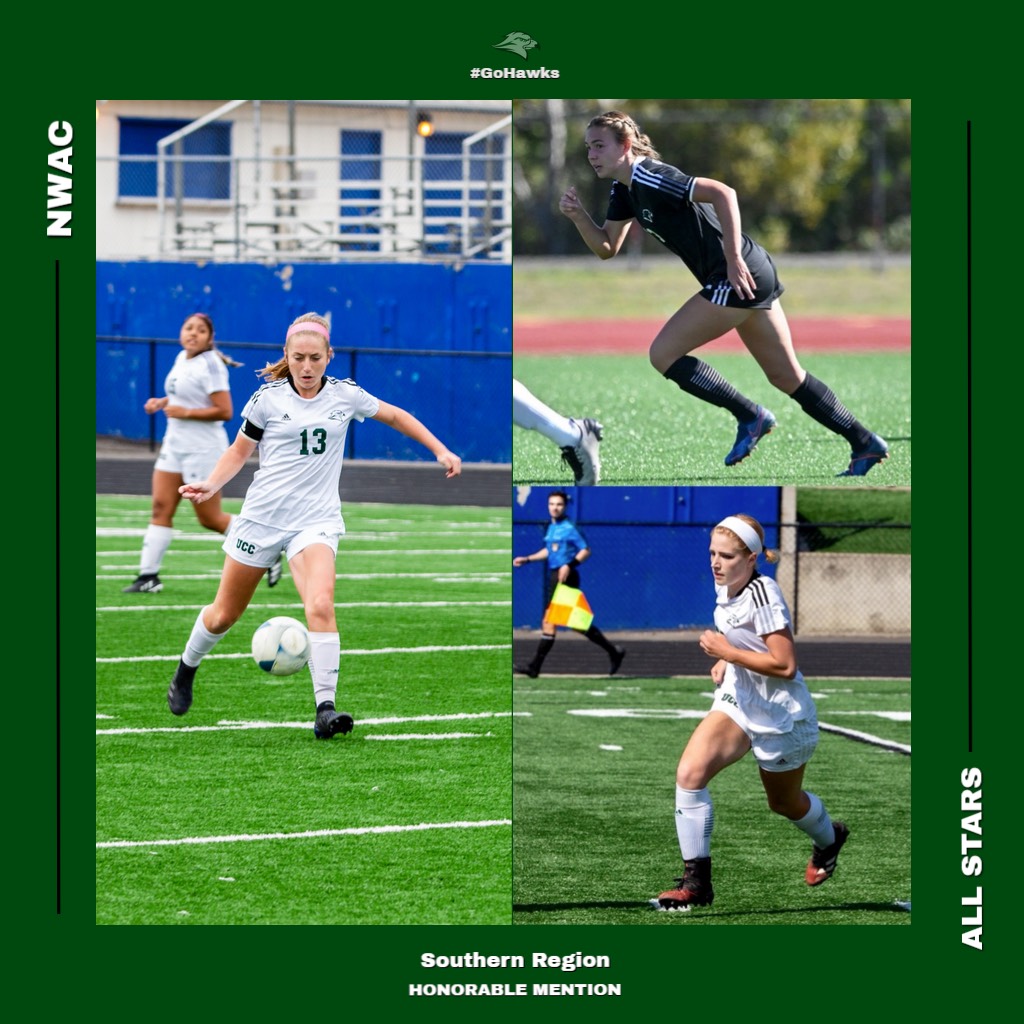Three RiverHawks Named to NWAC Honorable Mention