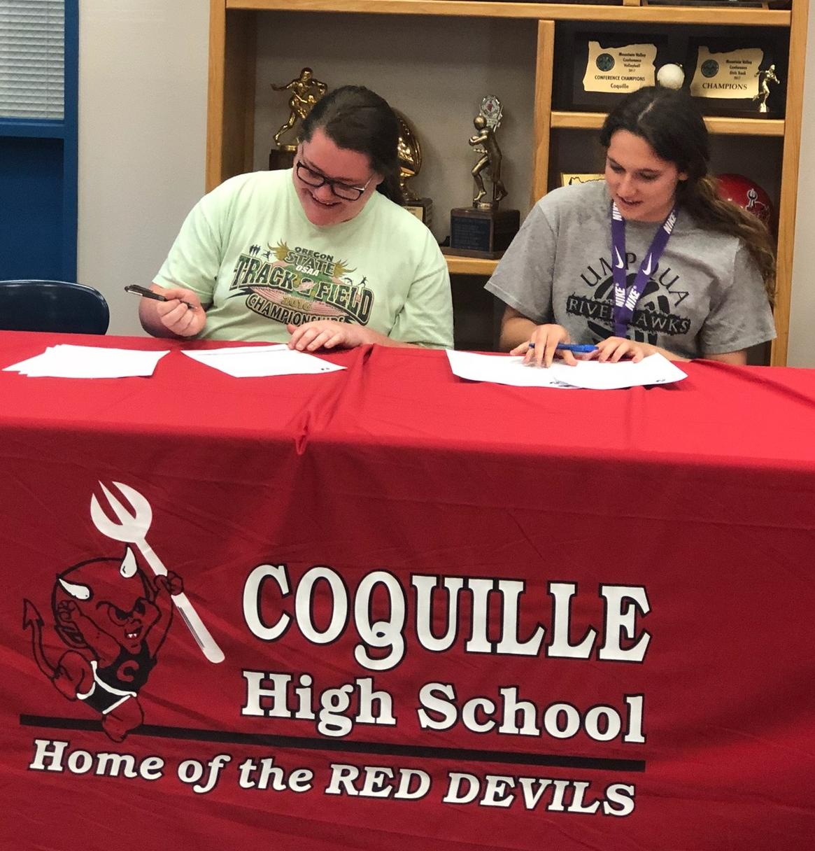 RiverHawk Track Adds Coquille Duo