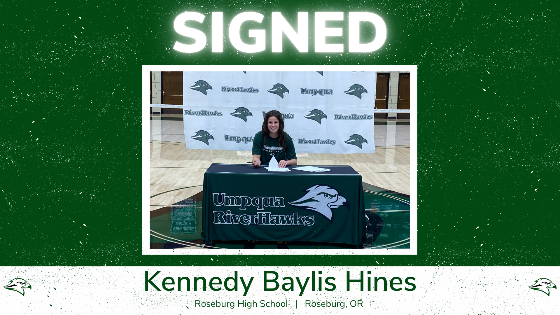 RiverHawks Sign Local Star, Kennedy Baylis Hines