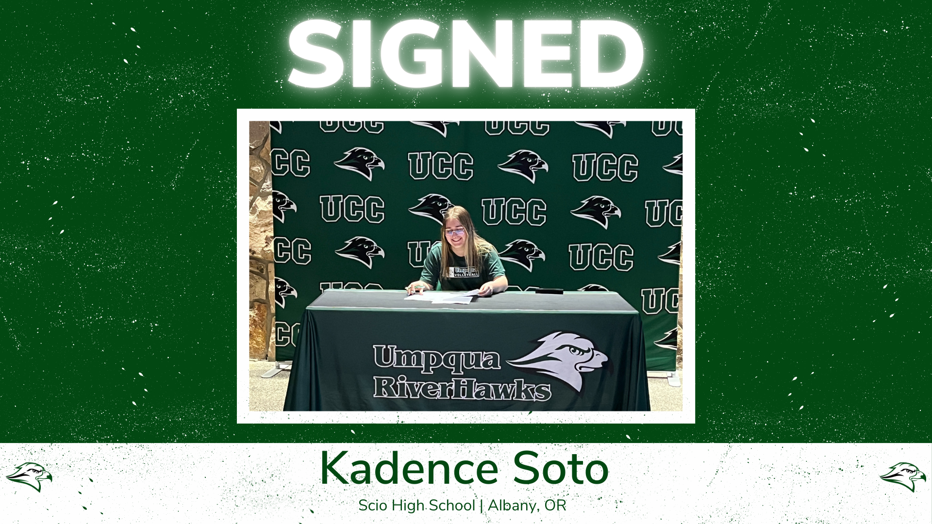 RiverHawks Sign Oregon Star, Kadence Soto
