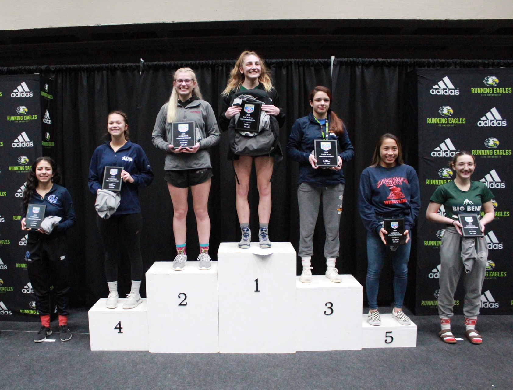 Trevino Wins National Championship, RiverHawks Finish 8th at WCWA National Championship