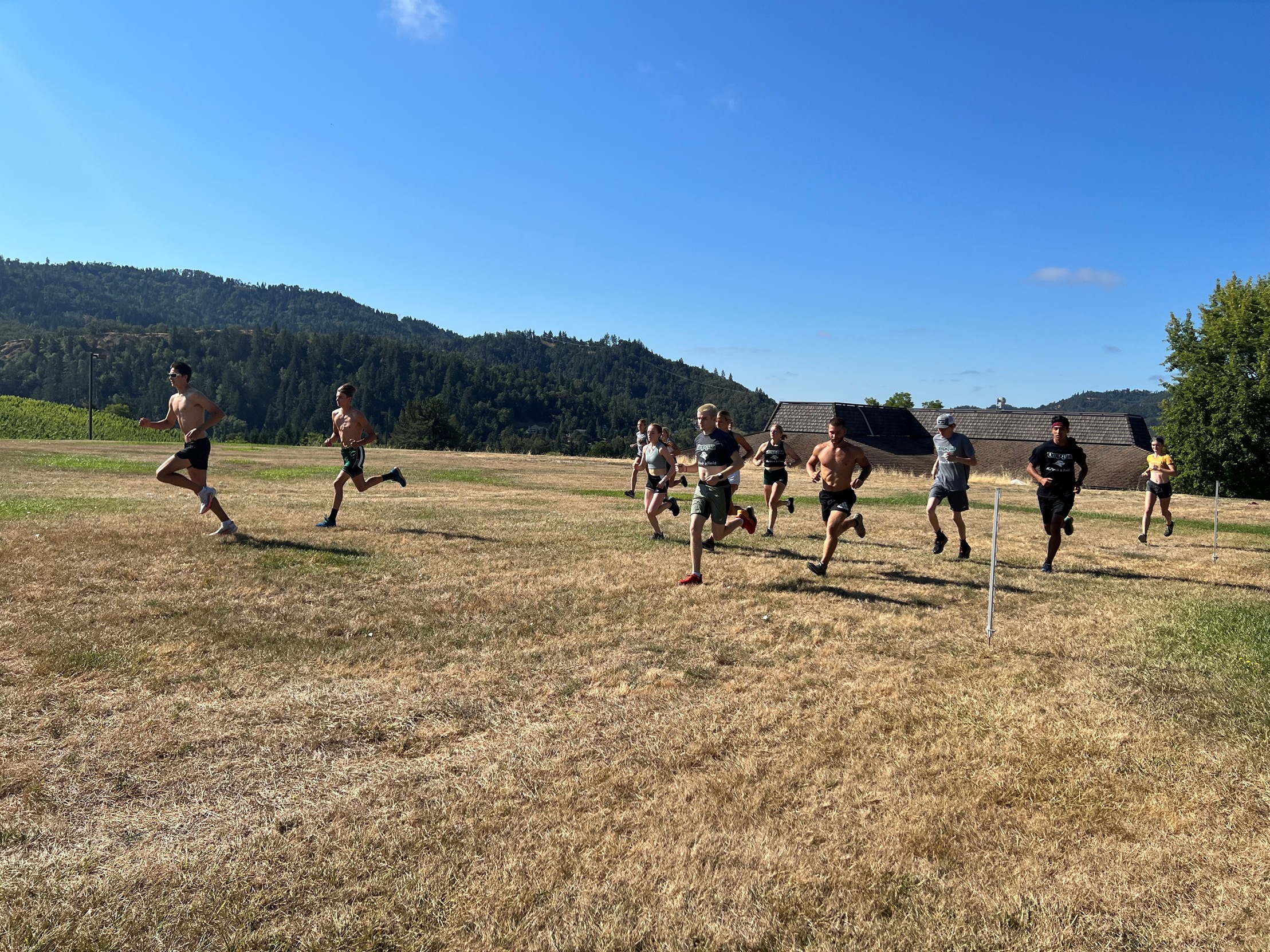 RiverHawk Cross Country Runs Home Course Time Trial